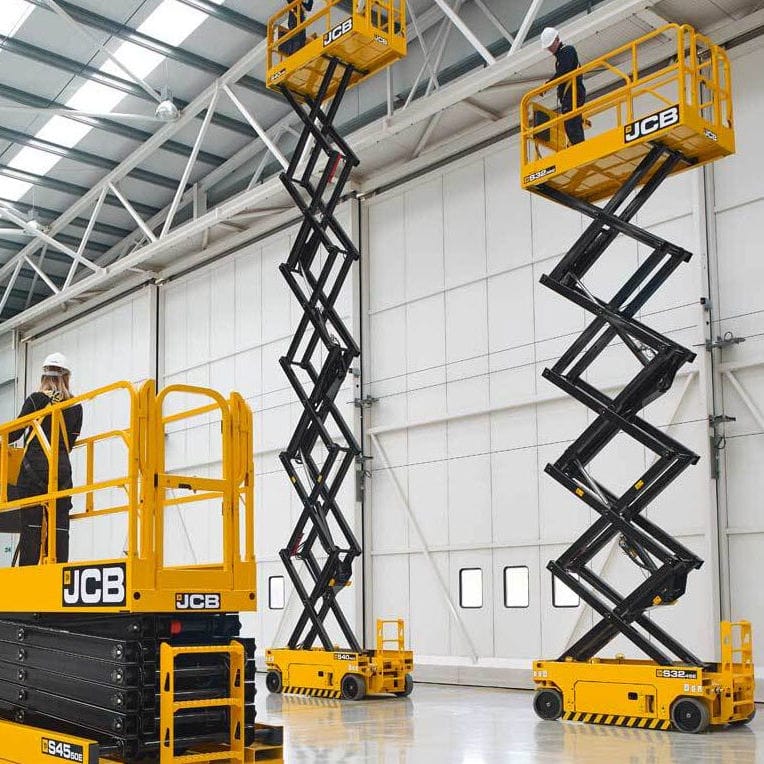 S3246E JCB electric scissor lift for twoperson operations
